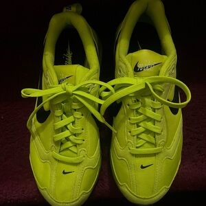 Nike Bright Yellow Athletic Shoes